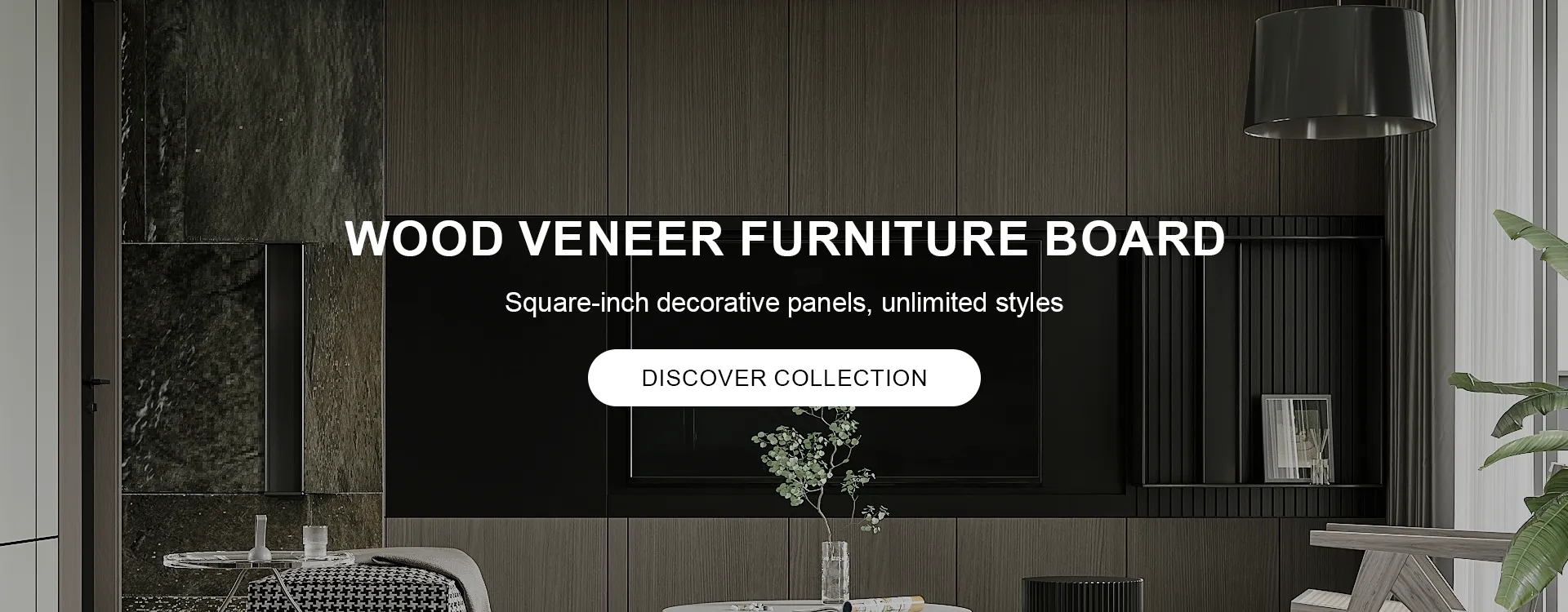 Tablero de muebles de chapa de madera de fácil mantenimiento de China