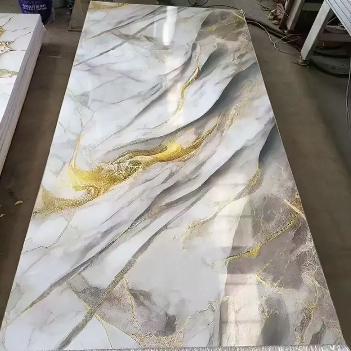 Paneles de pared de mármol para baño