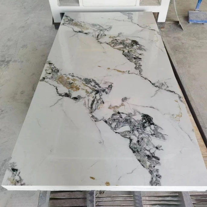 Tablero de mármol blanco